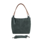 Preview: BULL&HUNT Shopper Bag in Dust – eleganter Shopper aus Echtleder mit Schulterriemen